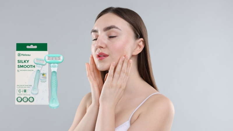 Dao Cạo Nữ Toàn Thân 5 Lưỡi Hotosu