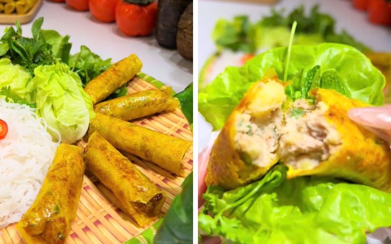 Ăn kèm rau sống, chấm mắm giúp món ăn tròn vị