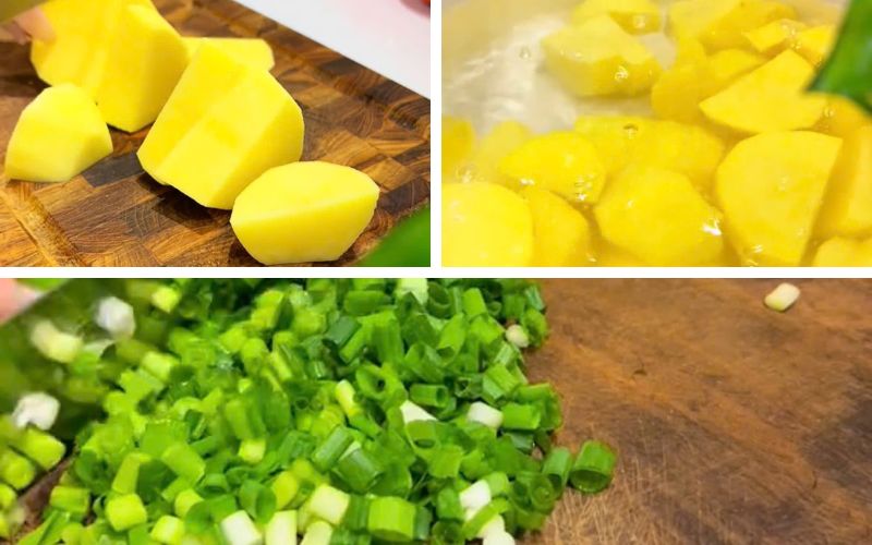 Chuẩn bị nguyên liệu sạch, giúp món ăn ngon và an toàn