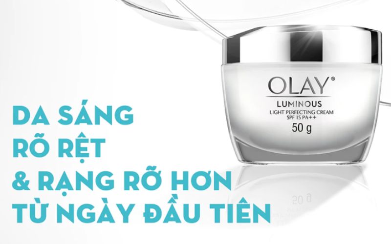 Olay Luminous Whip Active Moisturizer giúp da sáng hơn và luôn thông thoáng