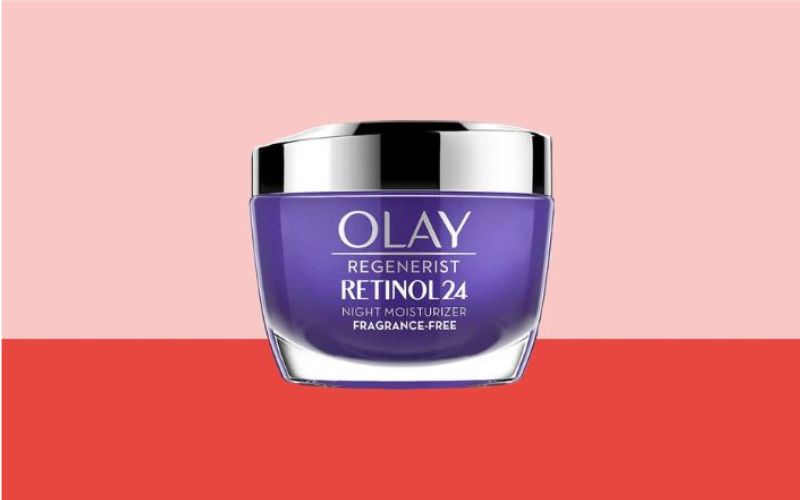 Olay Retinol 24 Night Moisturizer hỗ trợ cải thiện nếp nhăn và bề mặt da