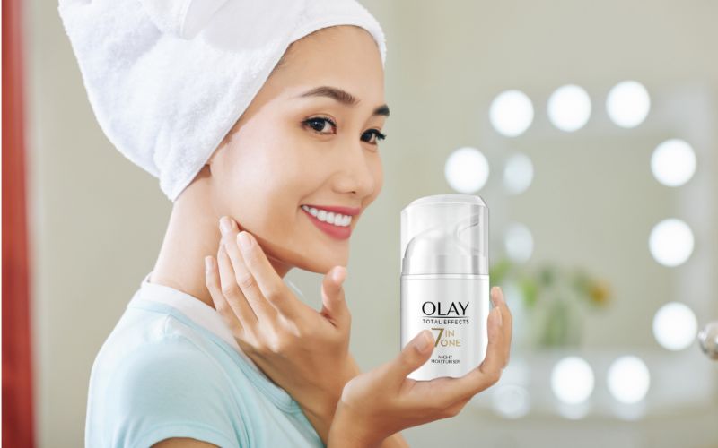 Quy trình Skin Cycling với Olay giúp da hấp thu dưỡng chất hiệu quả và hạn chế kích ứng