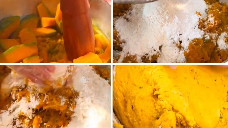 Nghiền bí và trộn hỗn hợp bột Nghiền bí và trộn hỗn hợp bột