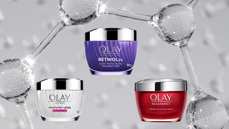Niacinamide trong Olay giúp làm sáng da, mờ thâm nám và củng cố hàng rào bảo vệ