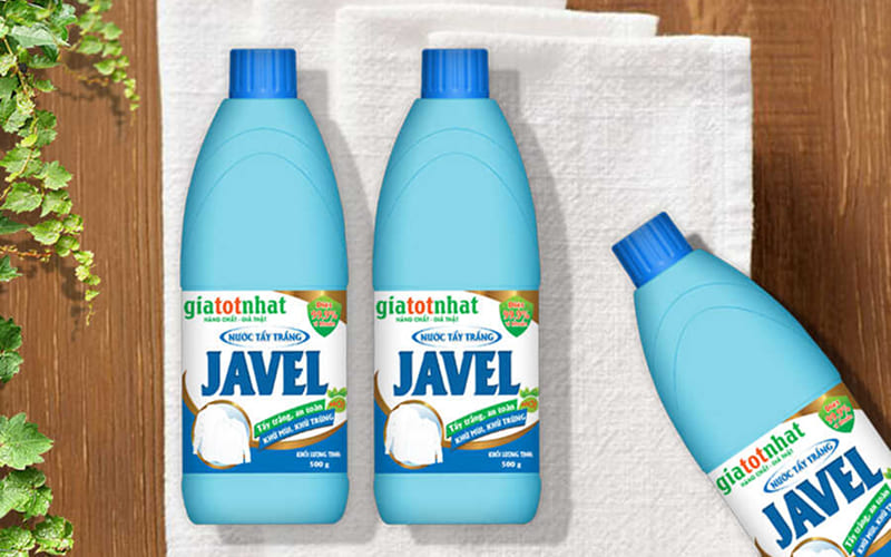 Sử dụng thuốc tẩy Javel Sử dụng thuốc tẩy Javel