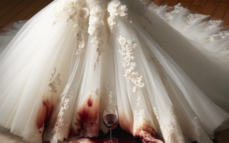 3 bước sơ cứu nhanh khi tẩy vết rượu vang trên váy cưới tại tiệc 3 bước sơ cứu nhanh khi tẩy vết rượu vang trên váy cưới tại tiệc