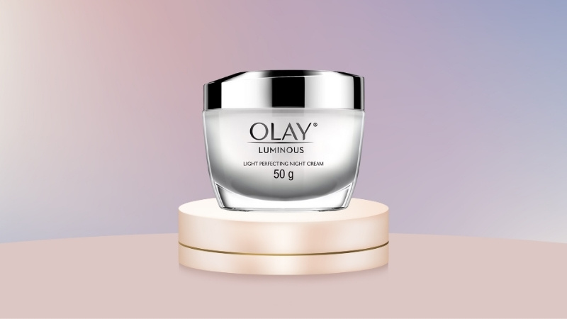 Olay chính hãng có màu sắc và chữ in sắc nét