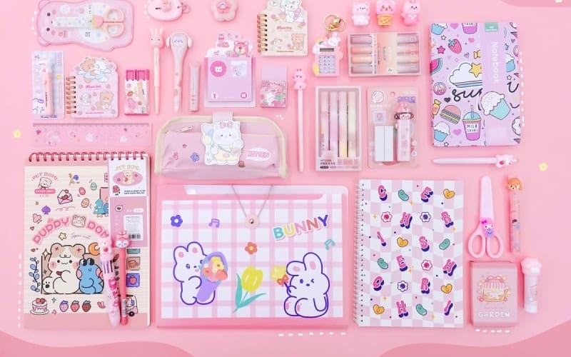 Đồ dùng học tập xinh xắn Đồ dùng học tập xinh xắn