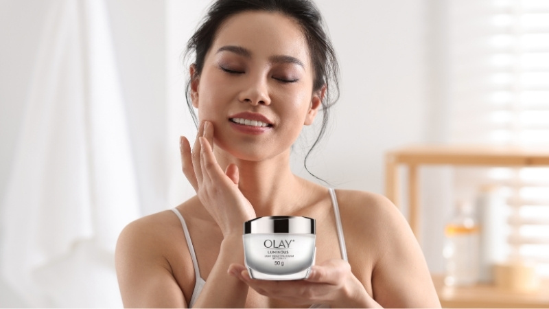 Kem dưỡng Olay chỉ bảo vệ da trong điều kiện ánh sáng yếu