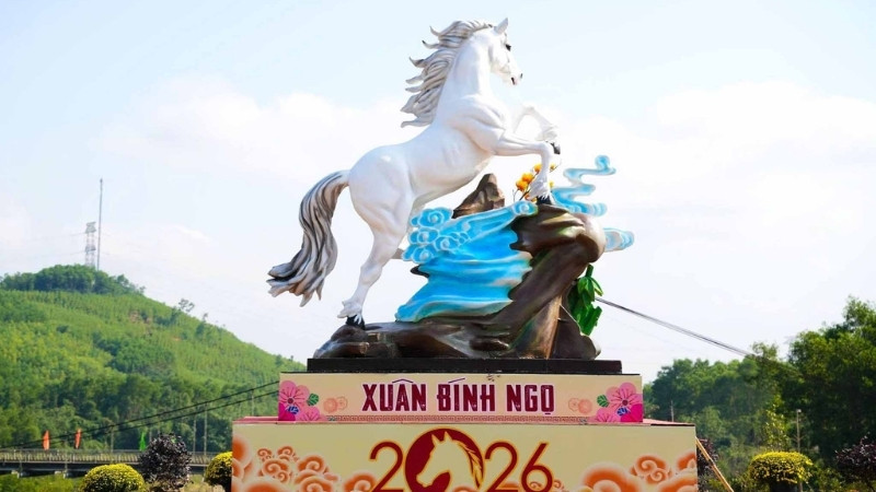 Linh vật ngựa ở Huế