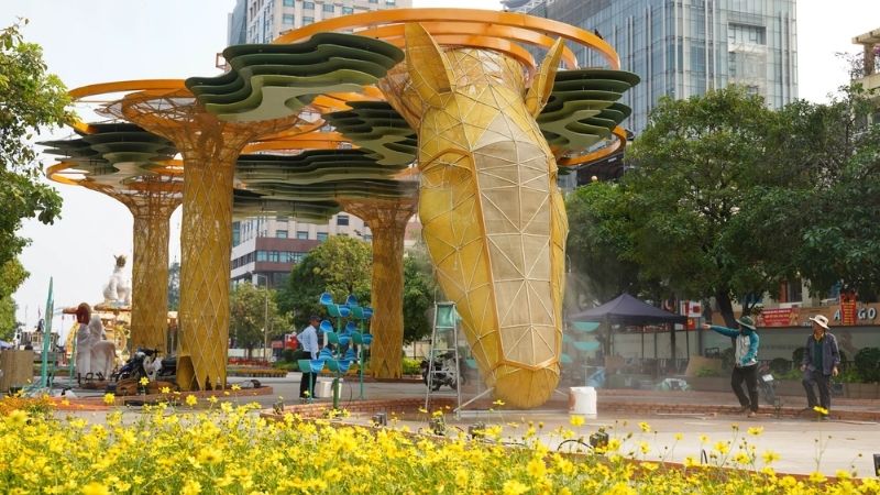 Linh vật ngựa tại TPHCM