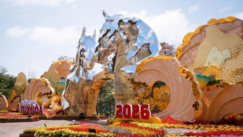 Linh vật ngựa ở Tuy Hòa