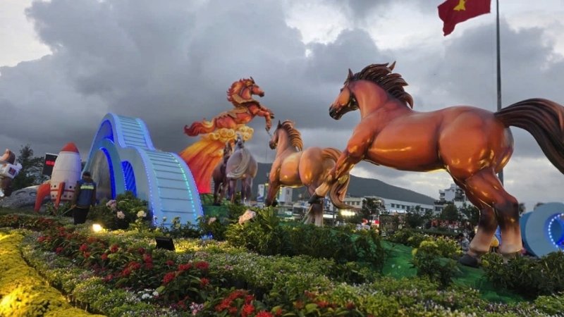 Linh vật ngựa ở Quảng Ngãi