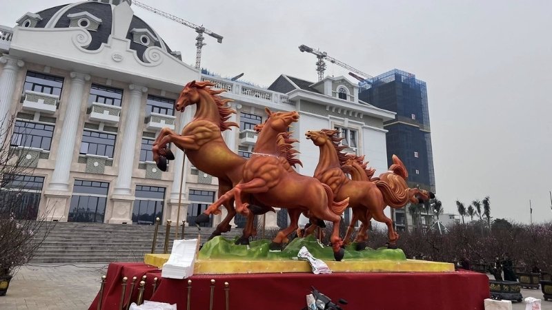 Linh vật ngựa Phú Thọ