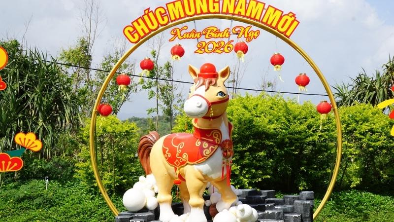 Linh vật ngựa ở Đắk Lắk