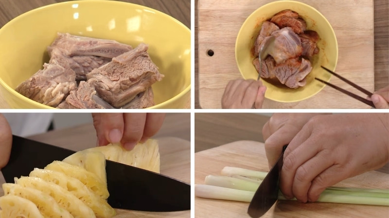 Sơ chế nguyên liệu