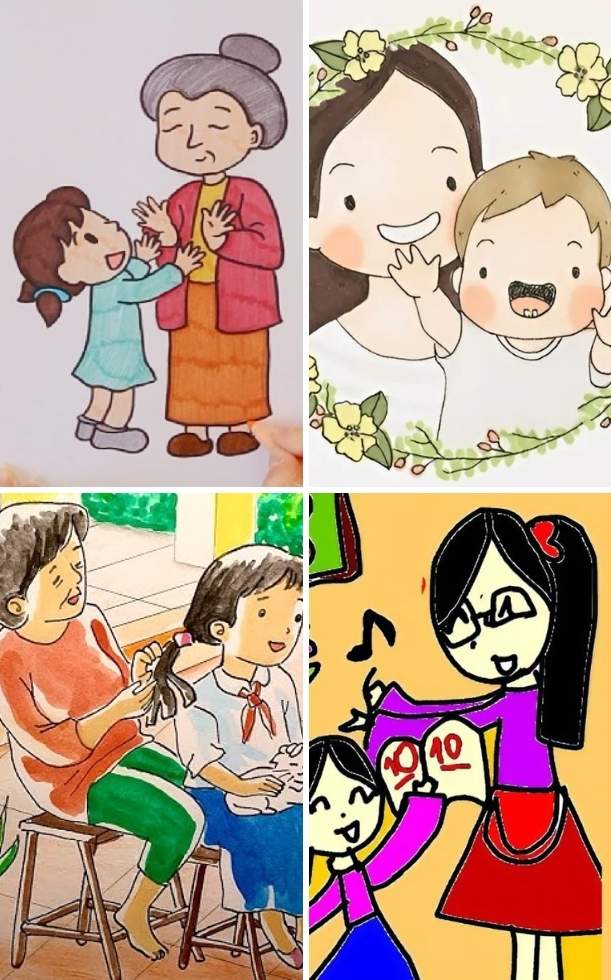 Top 99+ mẫu tranh 8/3 đẹp, ý nghĩa, dễ in và trang trí