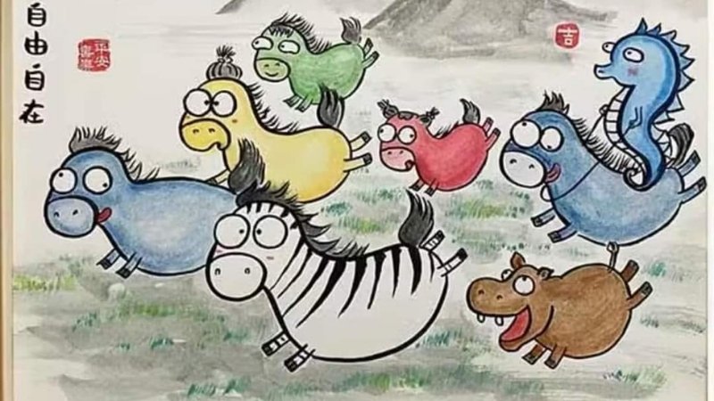 Hình nền mã đáo thành công hài hước 3 Hình nền mã đáo thành công hài hước 3