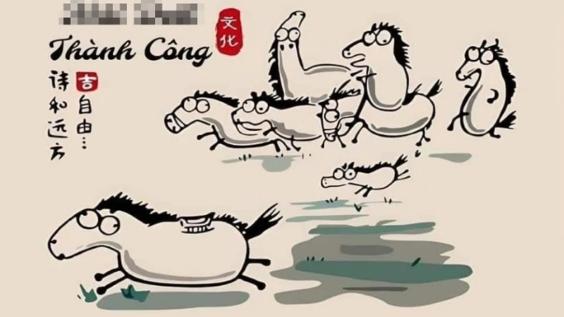 Hình nền mã đáo thành công hài hước 2 Hình nền mã đáo thành công hài hước 2