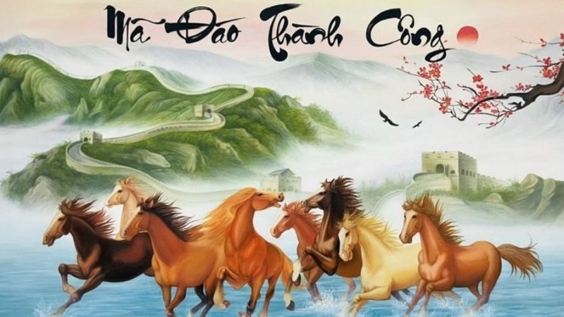 Hình ảnh mã đáo thành công đẹp nhất 10 Hình ảnh mã đáo thành công đẹp nhất 10