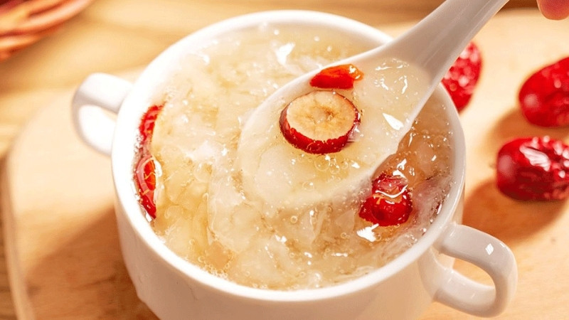 Yến sào chưng đường phèn Yến sào chưng đường phèn