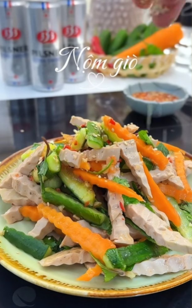 Cách làm nộm giò (gỏi chả lụa) giòn ngon, giải ngán cho cả gia đình