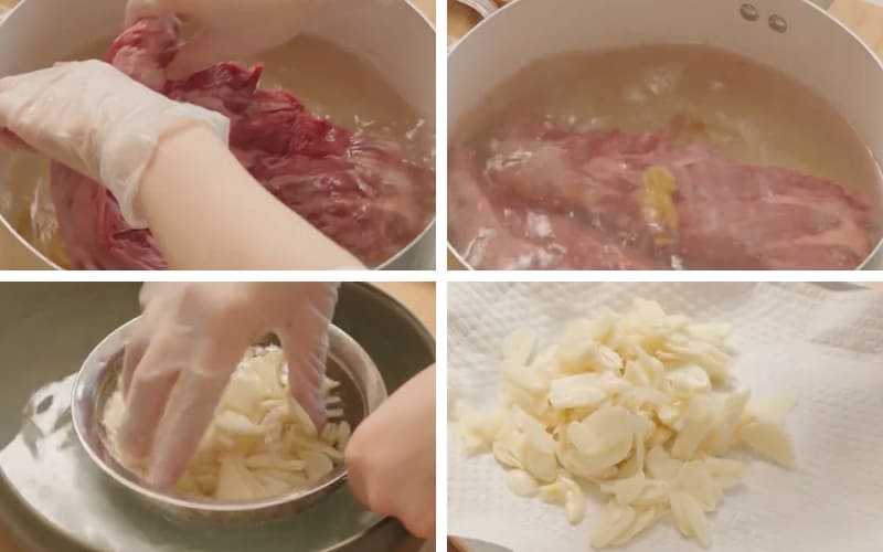 Bạn sơ chế nguyên liệu sạch và kỹ. Bạn sơ chế nguyên liệu sạch và kỹ.