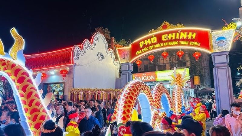 Các nghi lễ chính trong lễ hội Phủ Dầy