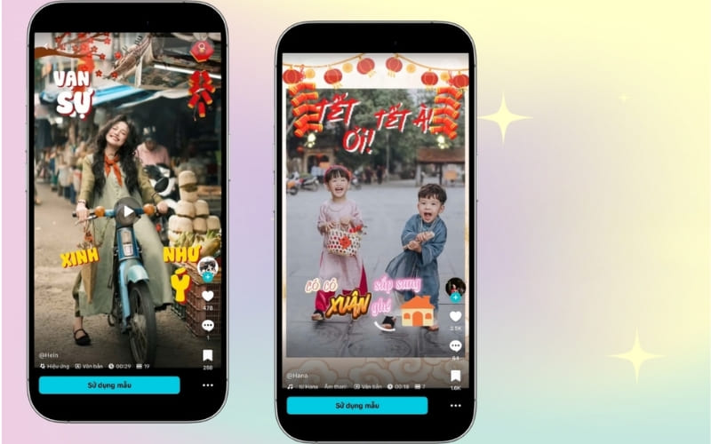 Mẫu video Vui Như Tết mang không khí rộn ràng Mẫu video Vui Như Tết mang không khí rộn ràng