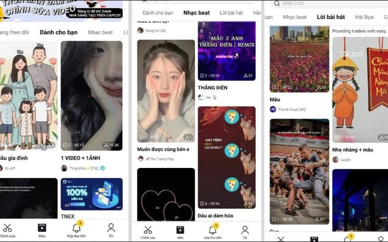 Mẫu CapCut Tết giúp tạo video xuân nhanh chóng Mẫu CapCut Tết giúp tạo video xuân nhanh chóng