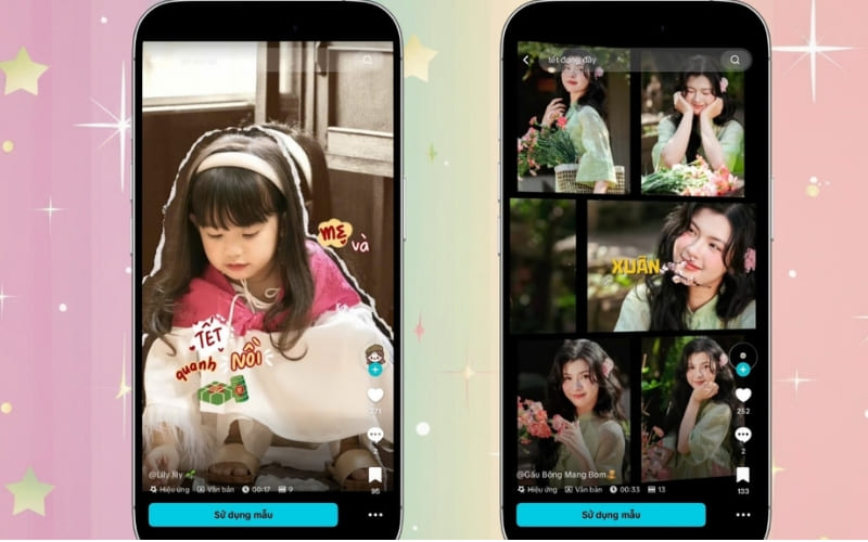 Mẫu CapCut Tết dùng tốt cho TikTok Mẫu CapCut Tết dùng tốt cho TikTok