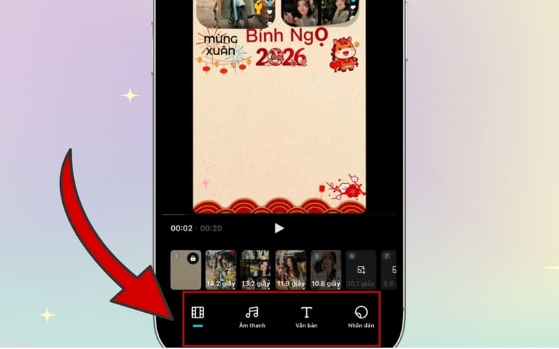 Người dùng dễ chỉnh sửa mẫu CapCut Tết Người dùng dễ chỉnh sửa mẫu CapCut Tết