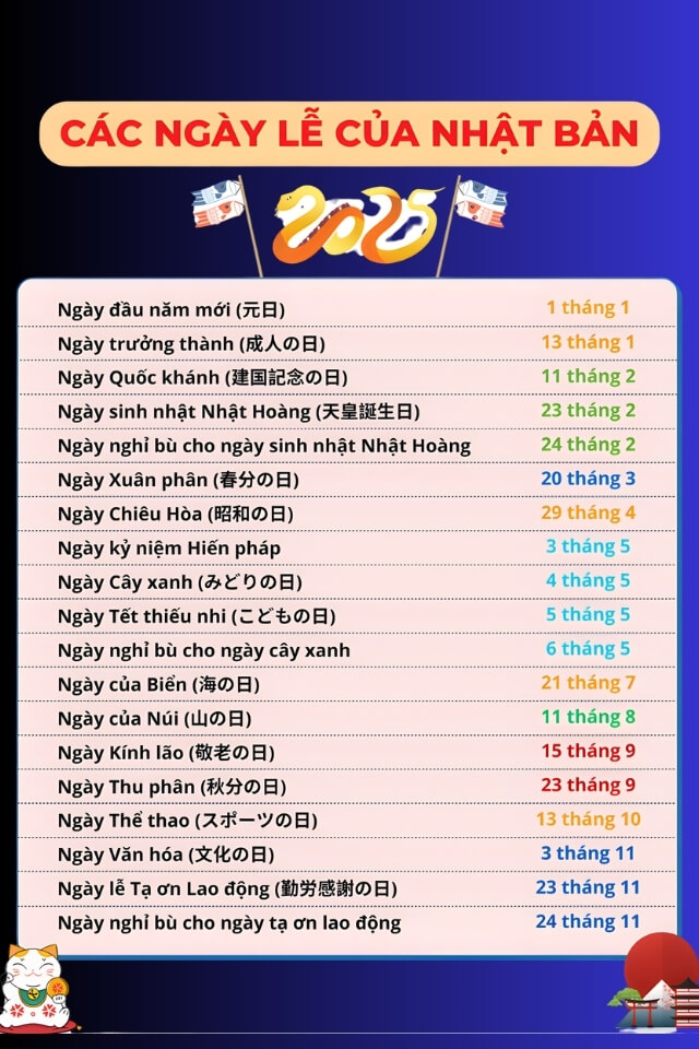Tìm hiểu lịch đỏ Nhật Bản là gì và ý nghĩa trong đời sống
