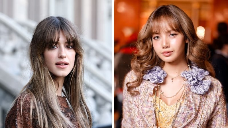 Tóc mái ngố lệch