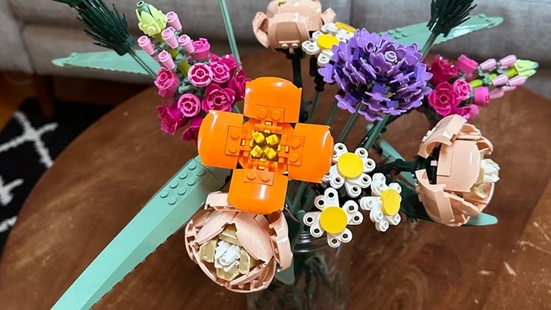 Bộ lắp ráp Lego hoa Bộ lắp ráp Lego hoa