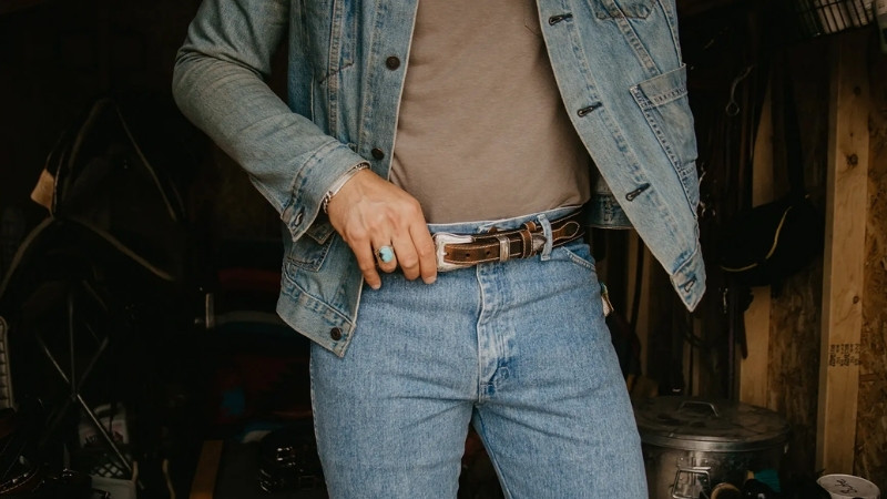 Thắt lưng da nam Thắt lưng da nam