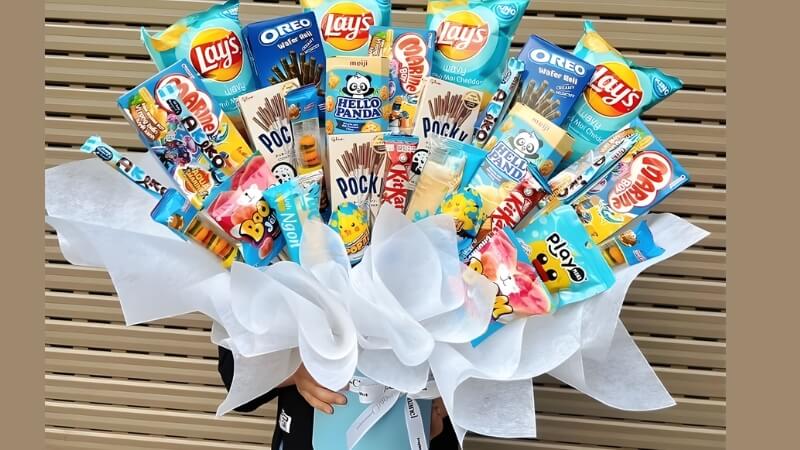 Các câu hỏi thường gặp về bó hoa bánh kẹo Các câu hỏi thường gặp về bó hoa bánh kẹo