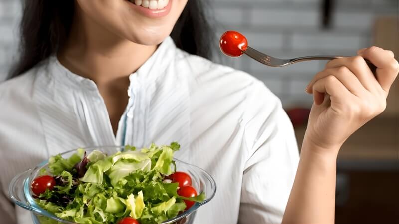 Tăng cường chất xơ từ rau xanh