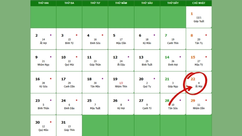 Xuất hành ngày 22/03/2026 Xuất hành ngày 22/03/2026