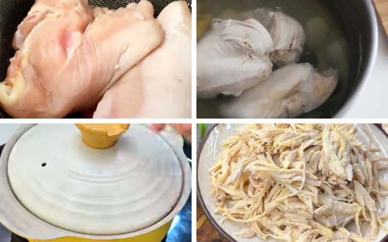 Bạn làm sạch ức gà khử mùi hiệu quả. Bạn làm sạch ức gà khử mùi hiệu quả.