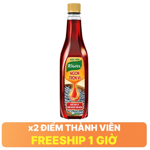 Nước mắm cá cơm Knorr 750ml