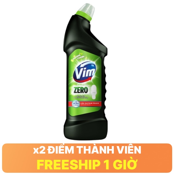 Tẩy bồn cầu VIM Zero chanh 750ml