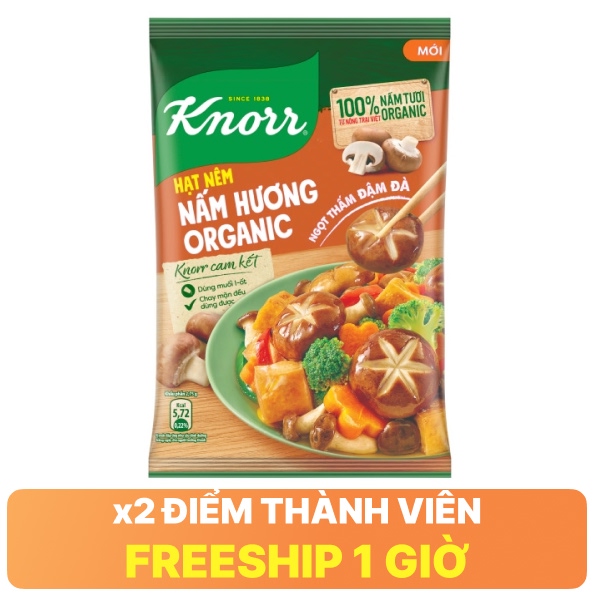 Hạt nêm nấm hương Knorr gói 800g