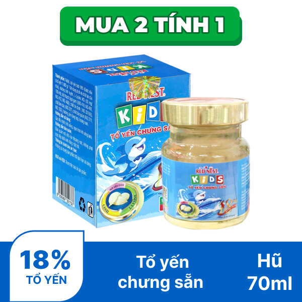 Tổ yến chưng sẵn Red Nest Kids 70ml