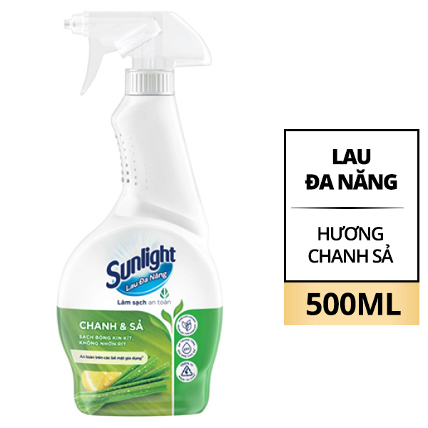 Nước lau đa năng Sunlight chanh sả 500ml