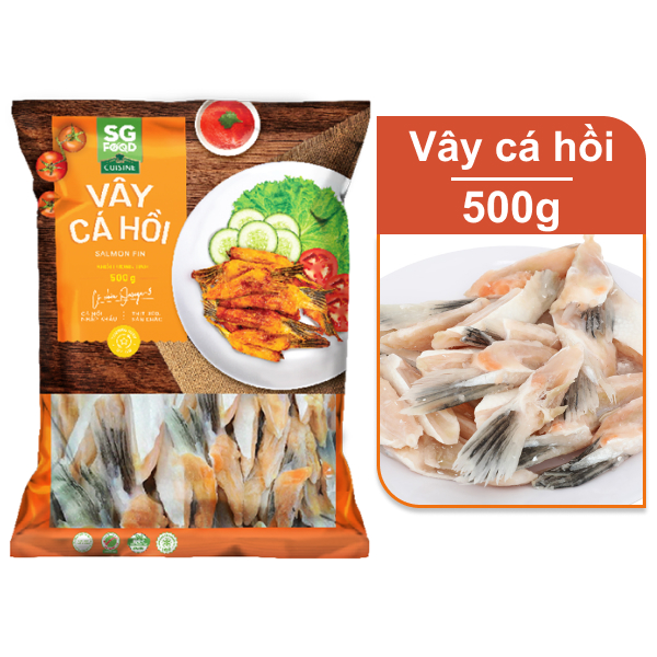 Vây cá hồi đông lạnh SG Food 500g