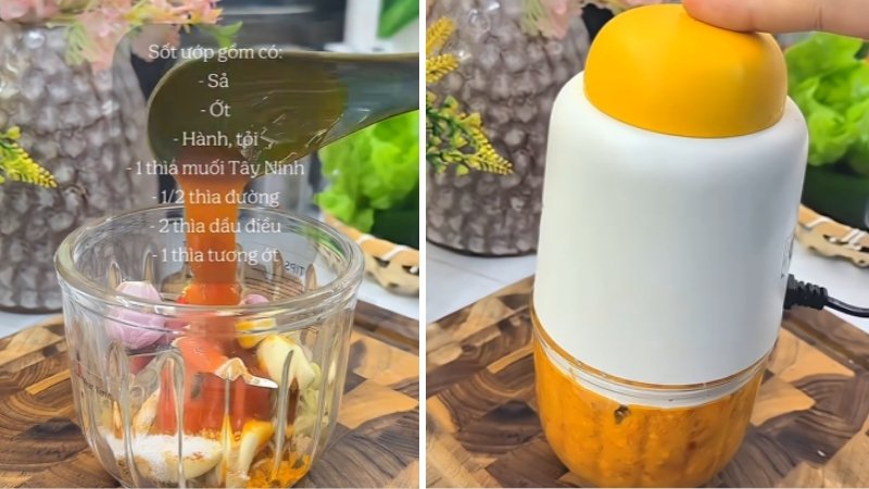 Chế biến sốt ướp