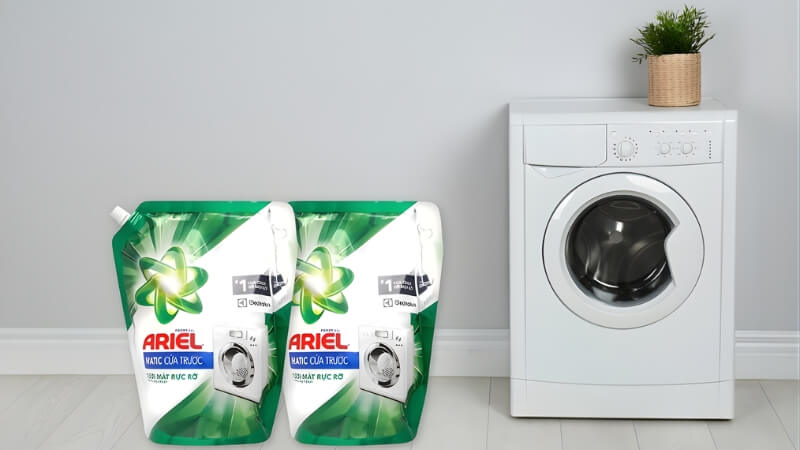 Nước giặt Ariel Matic Cửa Trước - Sạch sâu từng sợi vải