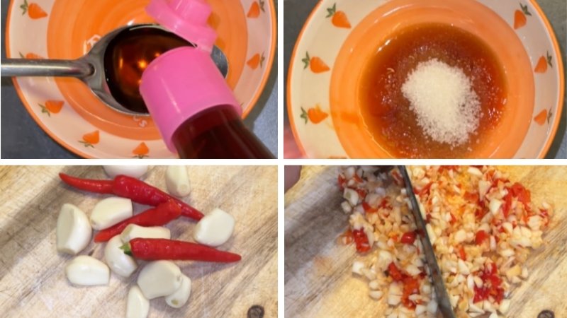 Chuẩn bị nguyên liệu