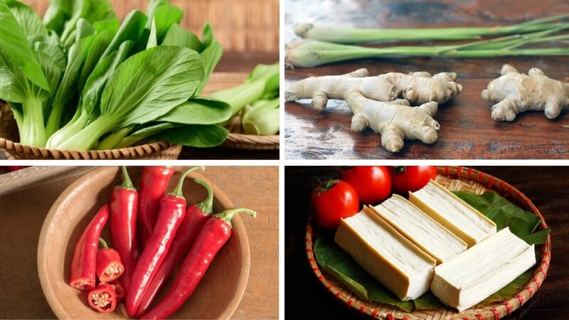 Cua hợp với những thực phẩm nào?